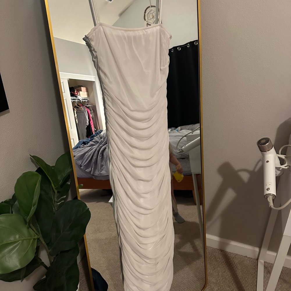 PRETTYLITTLETHING Ruched Dress - Picture 2 of 2